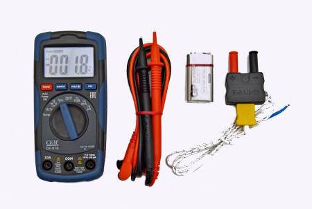 Мультиметр цифровой CEM DT-916 купить по низкой цене | МАКСПРОФИТ
