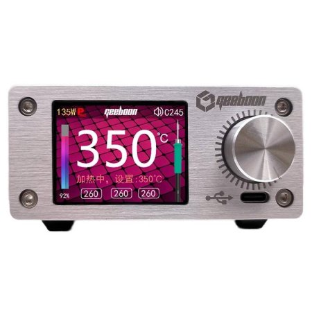 Паяльная станция интеллектуальная Geeboon TC20A (C210 + C245) 240 Вт купить по низкой цене | МАКСПРОФИТ