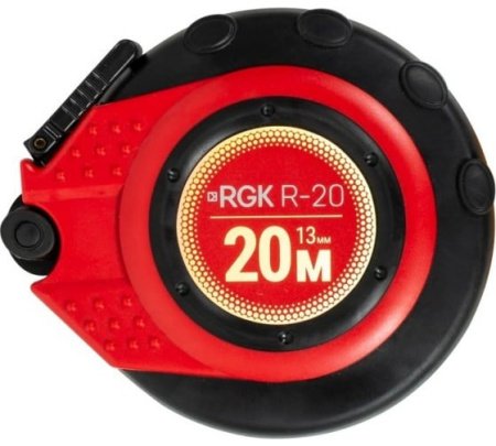 Измерительная рулетка RGK R-20 купить по низкой цене | МАКСПРОФИТ