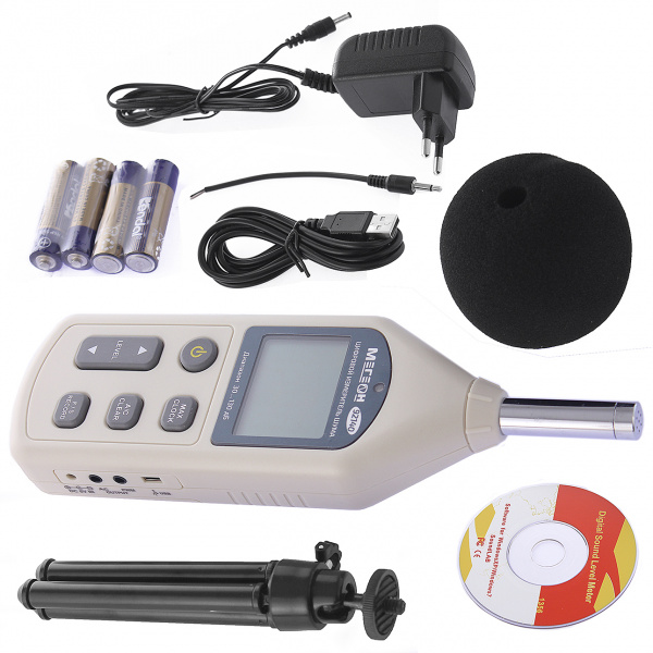 Цифровой шумомер с функцией регистратора МЕГЕОН 92140 купить по низкой цене | МАКСПРОФИТ Цифровой шумомер с функцией регистратора МЕГЕОН 92140 купить по низкой цене | МАКСПРОФИТ