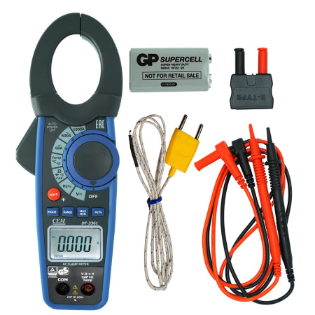 CEM DT-3361 Клещи электроизмерительные купить по низкой цене | МАКСПРОФИТ