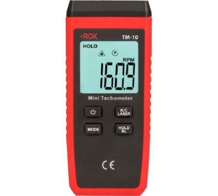 Тахометр RGK TM-10 купить по низкой цене | МАКСПРОФИТ Тахометр RGK TM-10 купить по низкой цене | МАКСПРОФИТ