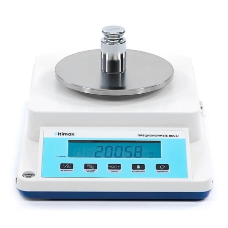 Весы прецизионные лабораторные Altimax BP-2-2100, внешняя калибровка, d=10 мг, Max=2100 г (с поверкой) купить по низкой цене | МАКСПРОФИТ