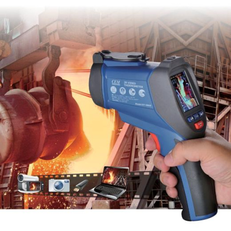 CEM DT-9862 Пирометр со встроенной видеокамерой купить по низкой цене | МАКСПРОФИТ
