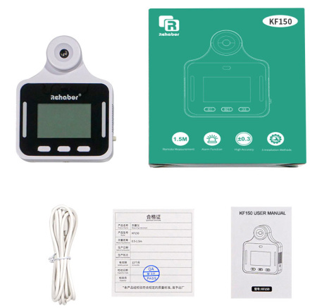 Автоматический инфракрасный термометр для контроля посетителей Rehabor KF150 купить по низкой цене | МАКСПРОФИТ