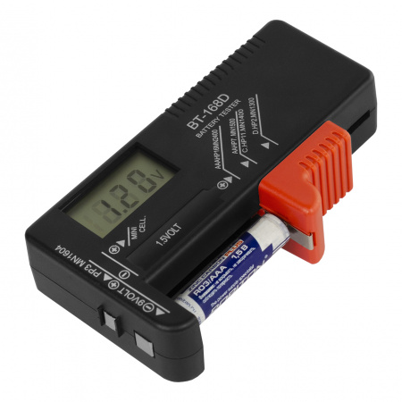 Тестер батареек МЕГЕОН BT-168D купить по низкой цене | МАКСПРОФИТ Тестер батареек МЕГЕОН BT-168D купить по низкой цене | МАКСПРОФИТ