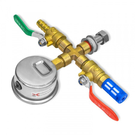 Вакуумметр с арматурой в сборе МЕГЕОН 51708W купить по низкой цене | МАКСПРОФИТ