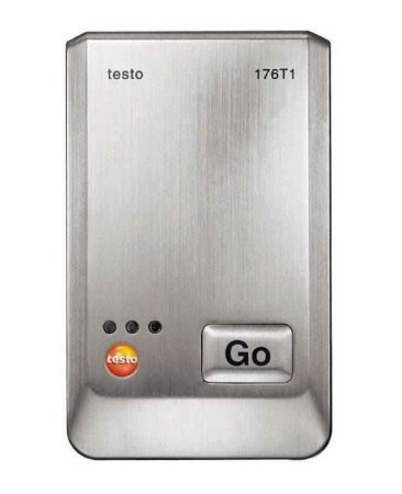 Testo 176 T1 1-канальный логгер данных температуры в металлическом корпусе с высокоточным внутренним сенсором (Pt100) купить по низкой цене | МАКСПРОФИТ