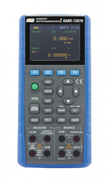 Калибратор многофункциональный АКИП-7307Н с HART коммуникатором купить по низкой цене | МАКСПРОФИТ
