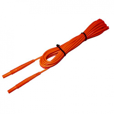 Провод измерительный Sonel с разъемами банан красный (5 м) купить по низкой цене | МАКСПРОФИТ