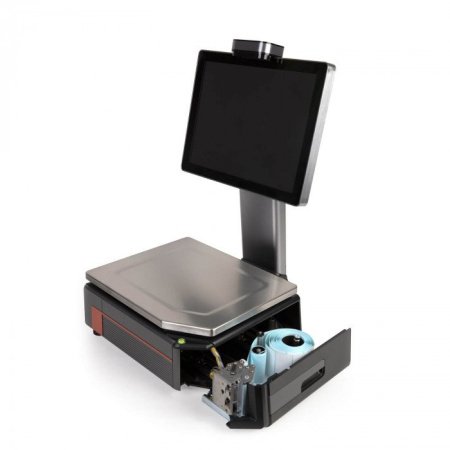 Весы с печатью этикеток M-ER 727 PM-32.5 (VISION-AI, 15', USB, Ethernet, Wi-Fi) купить по низкой цене | МАКСПРОФИТ