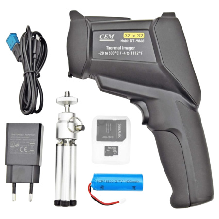 Профессиональный тепловизор CEM DT-9868S купить по низкой цене | МАКСПРОФИТ