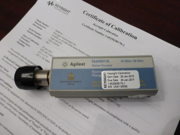 Источник шума Agilent Technologies N4001A SNS (демонстрационный) купить по низкой цене | МАКСПРОФИТ