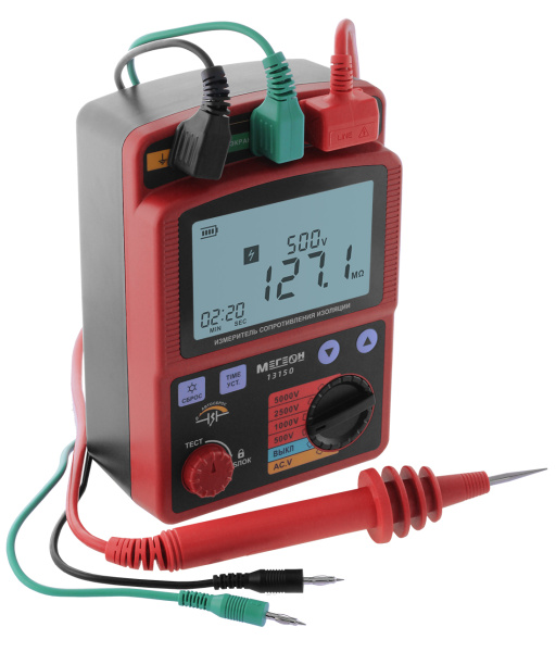 Измеритель сопротивления изоляции МЕГЕОН 13150 купить по низкой цене | МАКСПРОФИТ Измеритель сопротивления изоляции МЕГЕОН 13150 купить по низкой цене | МАКСПРОФИТ