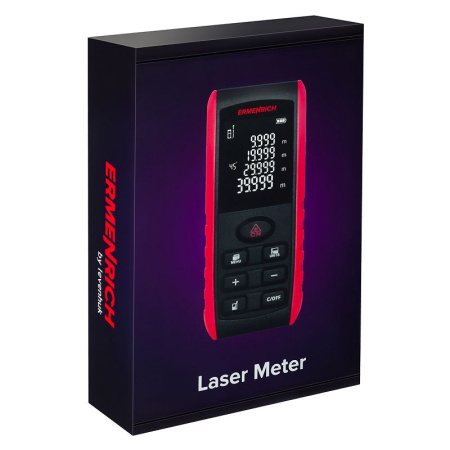 Лазерная рулетка Ermenrich Reel PRO GE40, с поверкой купить по низкой цене | МАКСПРОФИТ Лазерная рулетка Ermenrich Reel PRO GE40, с поверкой купить по низкой цене | МАКСПРОФИТ