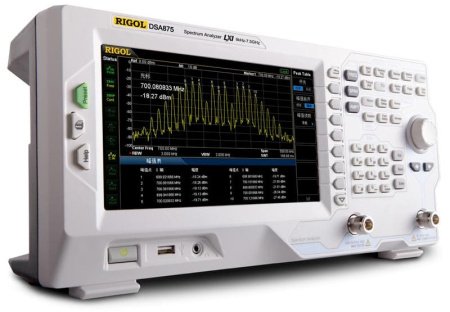 Анализатор спектра со встроенным трекинг-генератором RIGOL DSA875-TG (7,5 Гц) купить по низкой цене | МАКСПРОФИТ