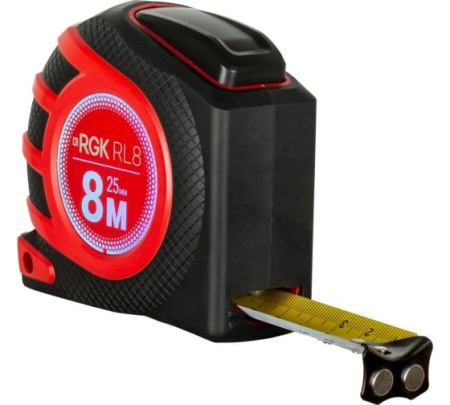 Измерительная рулетка RGK RL8 купить по низкой цене | МАКСПРОФИТ
