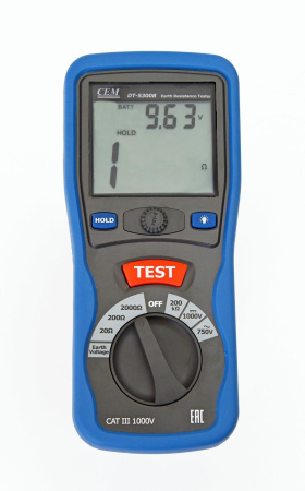 CEM DT-5300B измеритель сопротивления заземления купить по низкой цене | МАКСПРОФИТ