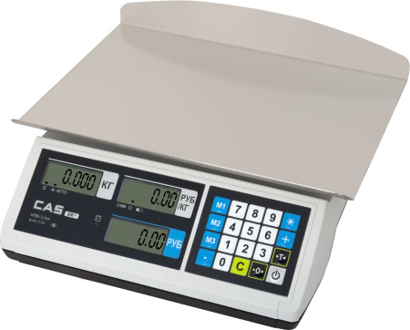 Весы CAS ER JR-15CB купить по низкой цене | МАКСПРОФИТ
