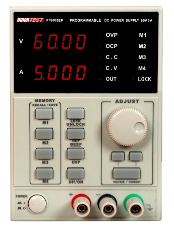 Источник питания UnionTEST UT6005EP линейный программируемый купить по низкой цене | МАКСПРОФИТ