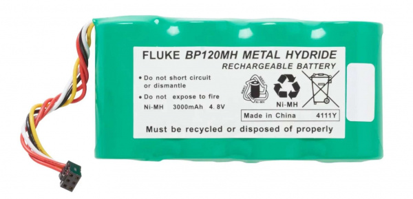 Аккумуляторная батарея BP120MH NiMH для Fluke 120 серии, Fluke 43 и 43B купить по низкой цене | МАКСПРОФИТ Аккумуляторная батарея BP120MH NiMH для Fluke 120 серии, Fluke 43 и 43B купить по низкой цене | МАКСПРОФИТ