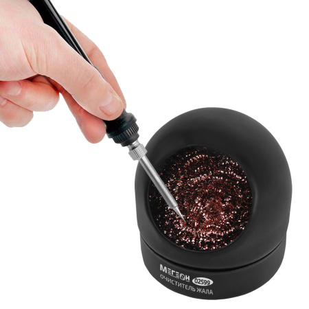 Очиститель жала паяльника МЕГЕОН 02599 купить по низкой цене | МАКСПРОФИТ