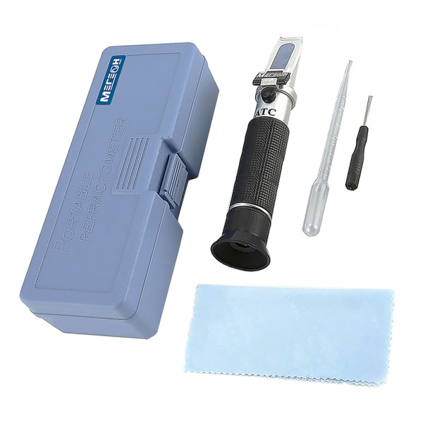 Рефрактометр для автомобилистов (пропиленгликоль, этиленгликоль, электролит) МЕГЕОН 72012 купить по низкой цене | МАКСПРОФИТ