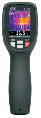Тепловизор компактный CEM DT-870Y купить по низкой цене | МАКСПРОФИТ
