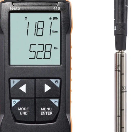 Анемометр Testo 416 New купить по низкой цене | МАКСПРОФИТ