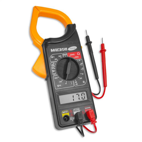 Цифровые токоизмерительные клещи МЕГЕОН 70010 купить по низкой цене | МАКСПРОФИТ Цифровые токоизмерительные клещи МЕГЕОН 70010 купить по низкой цене | МАКСПРОФИТ