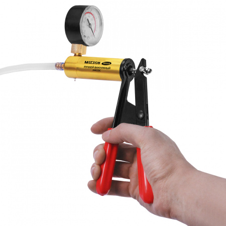 Вакуумный ручной насос МЕГЕОН 98009 купить по низкой цене | МАКСПРОФИТ