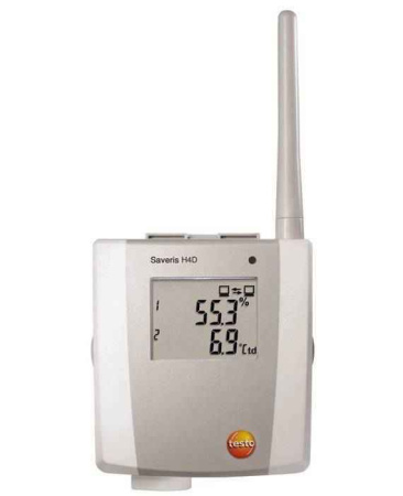 Testo Saveris H4D Радиозонд температуры/влажности с разъемом для подключения внешнего зонда (NTC/ёмкостный сенсор влажности Saveris H4D (с дисплеем) купить по низкой цене | МАКСПРОФИТ
