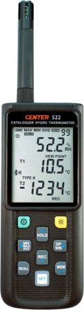 измеритель температуры и влажности CENTER 522 купить по низкой цене | МАКСПРОФИТ