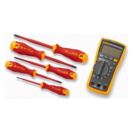 Комплект - мультиметр Fluke 117 с набором отвёрток Fluke IB117M купить по низкой цене | МАКСПРОФИТ