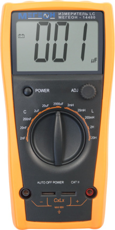 Цифровой измеритель индуктивности и емкости (LC метр) МЕГЕОН 14480 купить по низкой цене | МАКСПРОФИТ