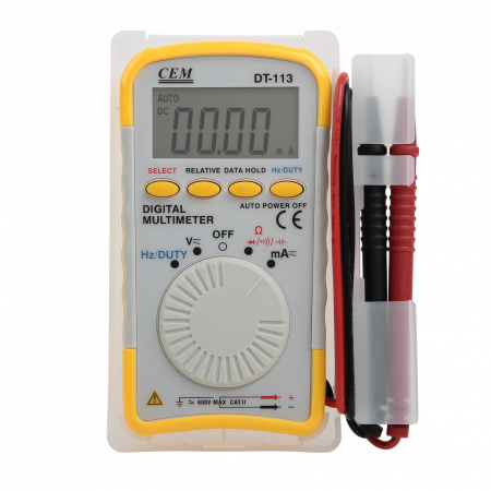 Мультиметр цифровой CEM DT-113 купить по низкой цене | МАКСПРОФИТ Мультиметр цифровой CEM DT-113 купить по низкой цене | МАКСПРОФИТ