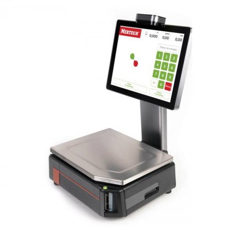 Весы с печатью этикеток M-ER 727 PM-15.2 (VISION-AI, 15', USB, Ethernet, Wi-Fi) купить по низкой цене | МАКСПРОФИТ