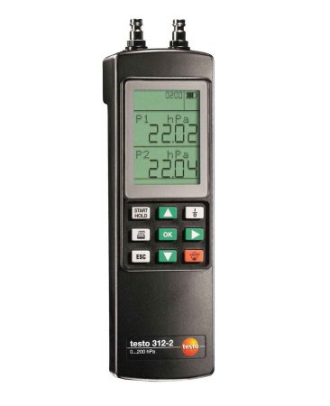Манометр Testo 312-3 (0 до 6000мбар) купить по низкой цене | МАКСПРОФИТ